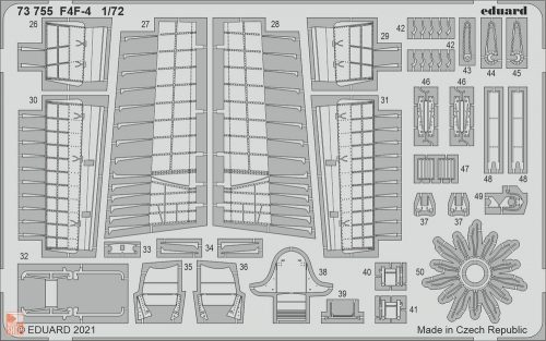 Eduard Accessories 1:72 F4F-4, for ARMA HOBBY