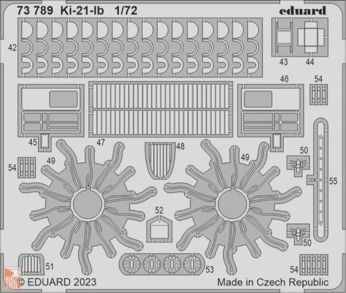 Eduard Accessories 1:72 Ki-21-Ib for ICM