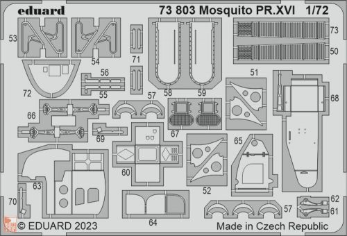 Eduard Accessories 1:72 Mosquito PR.XVI 1/72 AIRFIX