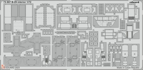 Eduard Accessories 1:72 B-29 interior 1/72 HOBBY 2000 / ACADEMY