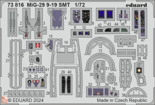 Eduard Accessories 1:72 MiG-29 9-19 SMT 1/72