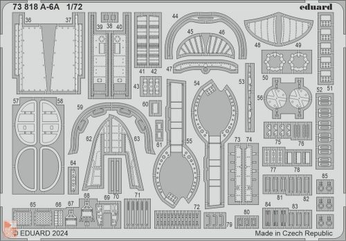 Eduard Accessories 1:72 A-6A 1/72 TRUMPETER