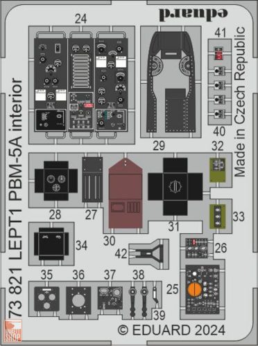 Eduard Accessories 1:72 PBM-5A interior 1/72 ACADEMY