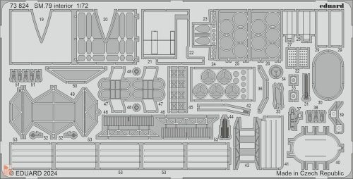 Eduard Accessories 1:72 SM.79 interior  ITALERI