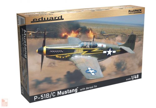 Eduard 82108 1:48 P-51B/C Mustang w/ dorsal fin