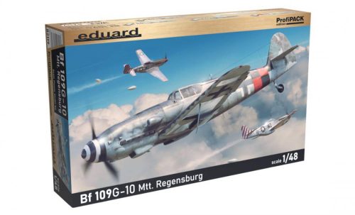 Eduard Profipack 1:48 Bf 109G-10 Mtt Regensburg repülő makett