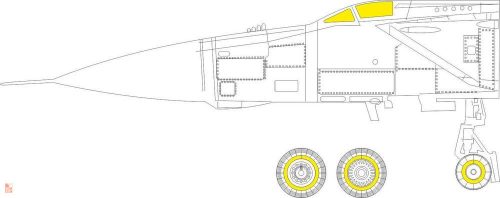 Eduard Accessories 1:72 MiG-25PD 1/72 for ICM