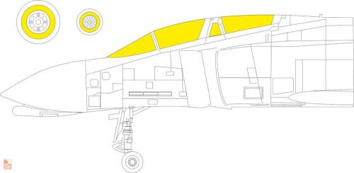 Eduard Accessories 1:72 F-4C, for FINE MOLDS