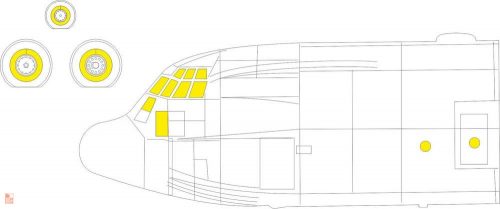 Eduard Accessories 1:72 C-130J-30 for ZVEZDA