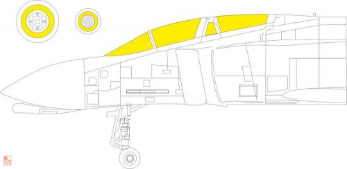 Eduard Accessories 1:72 F-4D 1 for FINE MOLDS