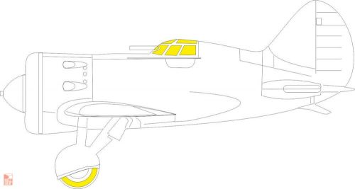 Eduard Accessories 1:72 I-16 Type 5 for CLEAR PROP