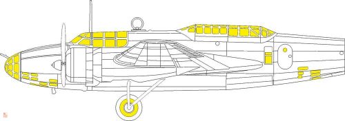 Eduard Accessories 1:72 Ki-21-Ib for ICM