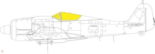 Eduard Accessories 1:72 Fw 190A-8/R2 1/72 for EDUARD