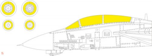 Eduard Accessories 1:72 F-14B 1/72 ACADEMY