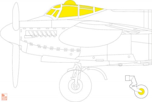 Eduard Accessories 1:72 Mosquito PR.XVI 1/72 AIRFIX