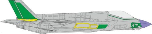 Eduard Accessories 1:72 F-35A RAM panels early 1/72 TAMIYA