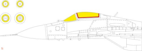 Eduard Accessories 1:72 MiG-29 9-19 SMT 1/72