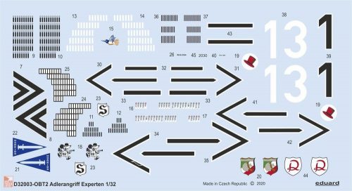 Eduard Accessories 1:32 ADLERANGRIFF: Experten for Eduard