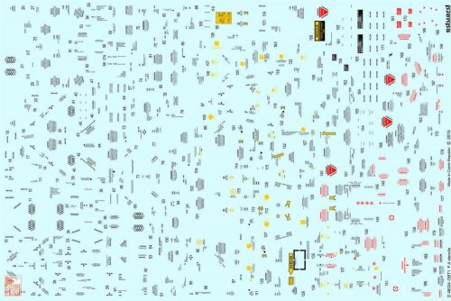 Eduard Accessories 1:48 F-4 stencils