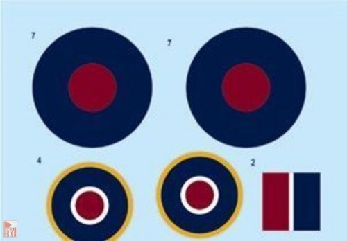 Eduard Accessories 1:48 Tempest roundels early for Eduard