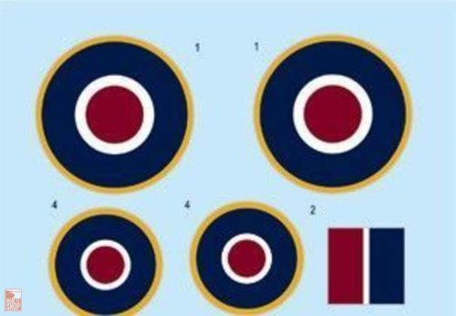 Eduard Accessories 1:48 Tempest roundels late for Eduard