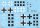 Eduard Accessories 1:48 Bf 109G-10 MTT / WNF national insignia for Eduard