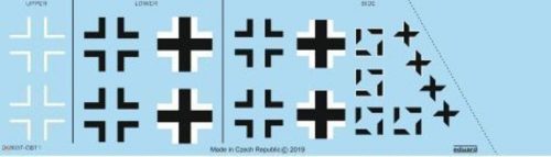 Eduard Accessories 1:48 FW 190A-8 national insignia for Eduard