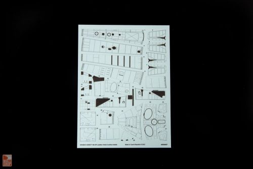 Eduard Accessories 1:48 Mi-24V positive rivets & surface details 1/48