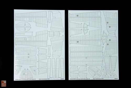 Eduard Accessories 1:48 P-38J raised rivets & surface details for TAMIYA