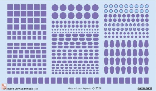 Eduard Accessories 1:48 Surface panels 1/48