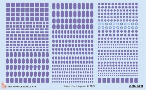 Eduard Accessories 1:72 Surface panels 1/72