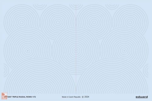 Eduard Accessories 1:72 Triple radial rows