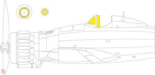 Eduard Accessories 1:48 MC.200 TFace  ITALERI