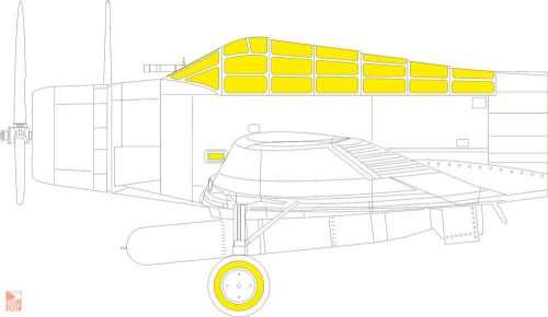 Eduard Accessories 1:48 TBD-1 TFace  HOBBY BOSS