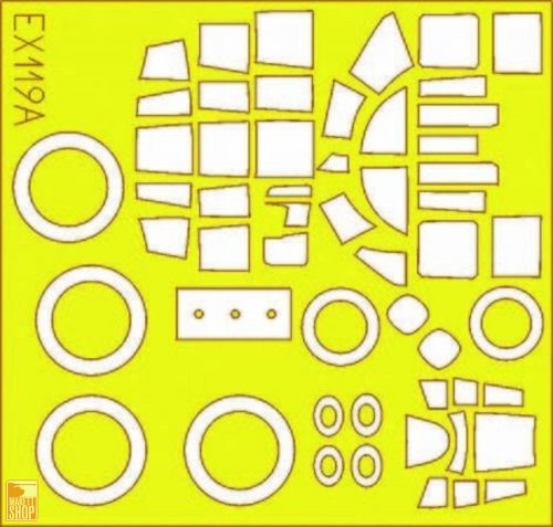 Eduard Accessories 1:48 B-25J Mitchell