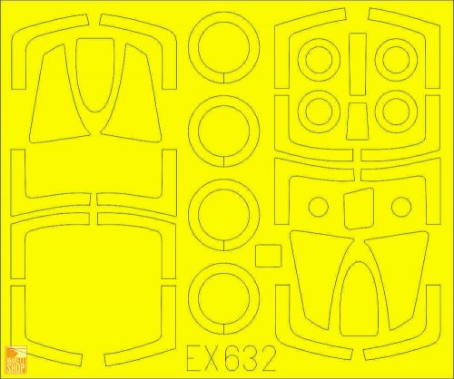 Eduard Accessories 1:48 F-101B TFace for Kitty Hawk