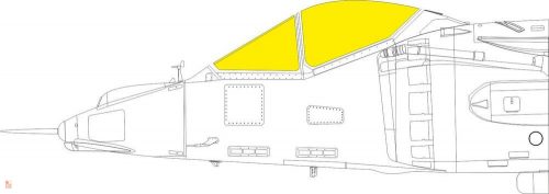 Eduard Accessories 1:48 AV-8A 1/48 for KINETIC