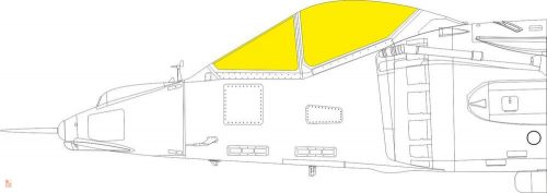 Eduard Accessories 1:48 Harrier GR.1/3 1/48 for KINETIC