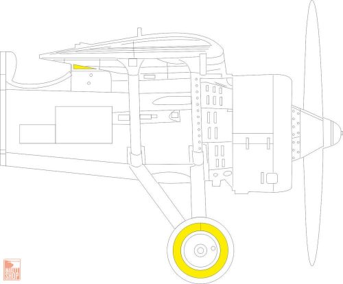 Eduard Accessories 1:48 PZL P.11c 1/48 for ARMA HOBBY