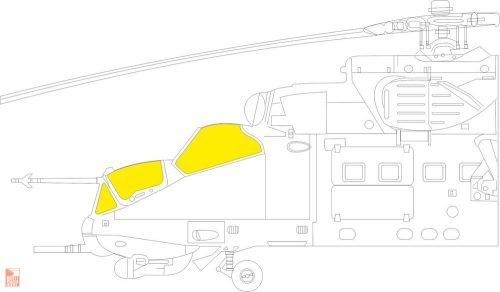 Eduard Accessories 1:48 Mi-24P 1/48 for ZVEZDA