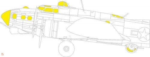 Eduard Accessories 1:48 B-17G TFace for HKM