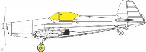 Eduard Accessories 1:48 Z-526AFS Akrobat TFace for EDUARD