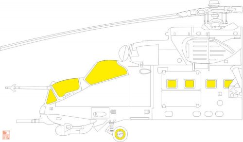 Eduard Accessories 1:48 Mi-24D for TRUMPETER