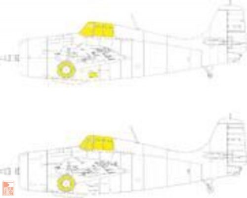 Eduard Accessories 1:48 F4F-3 TFace