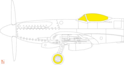 Eduard Accessories 1:48 Spitfire F Mk.XVIII