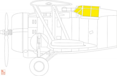 Eduard Accessories 1:48 F3F-2 TFace