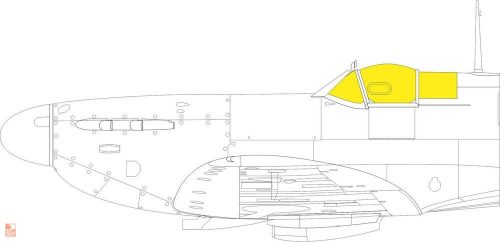 Eduard Accessories 1:48 Spitfire Mk.V TFace for EDUARD