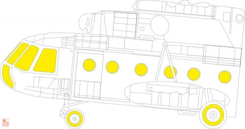 Eduard Accessories 1:48 Mi-17 TFace 1/48 AMK