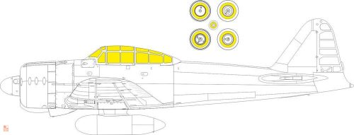 Eduard Accessories 1:48 A6M2 Zero Type 21 Weekend 1/48 EDUARD