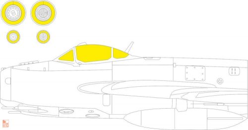 Eduard Accessories 1:48 MiG-17F TFace 1/48 AMMO